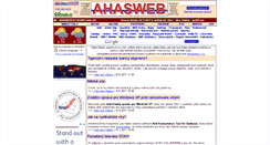 Desktop Screenshot of ahasweb.cz